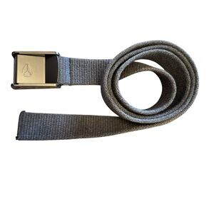 Nixon Black Cotton Belt
